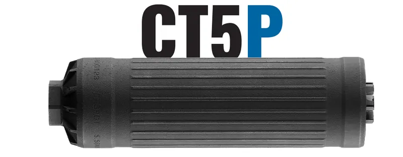 Dead Air CT5P suppressor (shown: black